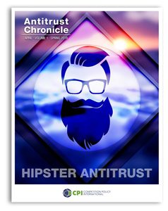 Antitrust Chronicle April 2018. Hipster Antitrust.