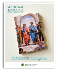 Antitrust Chronicle October 2018. Cresse Insights.