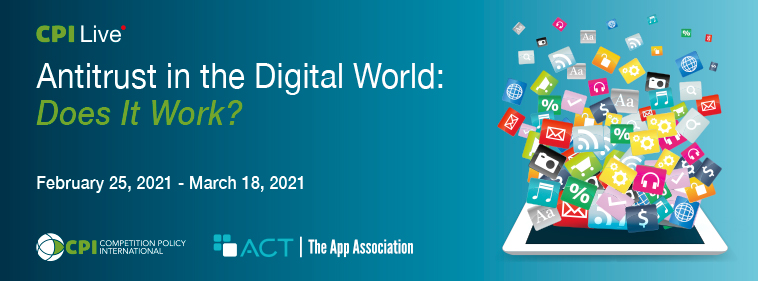 cpi live Antitrust in the Digital World event cover