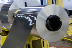 Aluminum at a factory