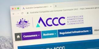 ACCC website homepage