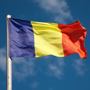 romania flag picture square image