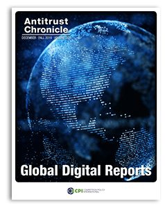 Antitrust Chronicle 2019 December II - Global Digital Reports cover
