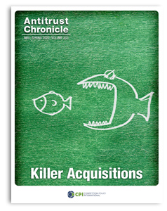 Antitrust Chronicle Killer Acquisitions MAY 2020-2 cover