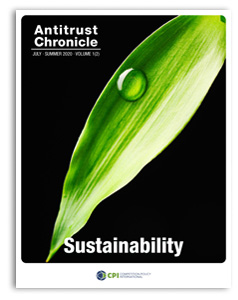 Sustainability - Antitrust Chronicle JULY 2020 2