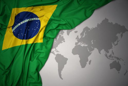 Brazil with world