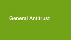 General Antitrust