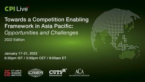 Towards a Competition Enabling Framework in Asia Pacific 2022 CPI TV cover