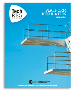 TechREG Chronicle - Platform Regulation - January 2022 Cover