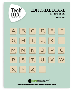 TechREG Chronicle - EAB EDITION - AUGUST 2022 cover