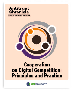 Antitrust Chronicle - Cooperation on Digital Competition - October 2022 cover