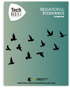 TechREG Chronicle - Behavioral Economics - October 2022 cover